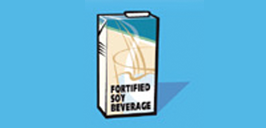 fortified soy beverage